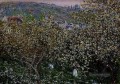 Vetheuil Blühender Pflaumenbäume Claude Monet